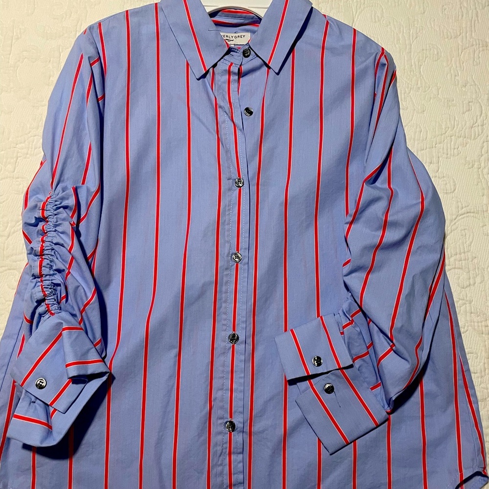 Waverly Grey Button Down - image 1